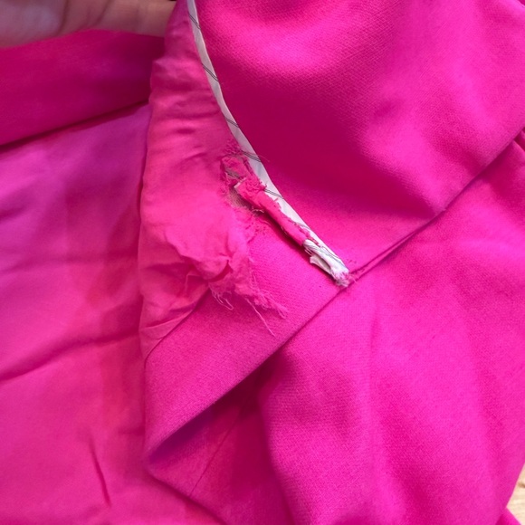 Maeve by Anthropologie Pink Oversized Double Breasted Blazer - Picture 6 of 7